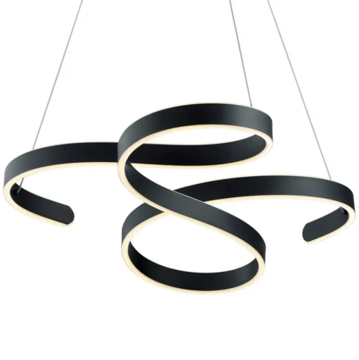 LED hanglamp Francis, antraciet