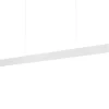 LED hanglamp Gideon, Up- & downlight, wit