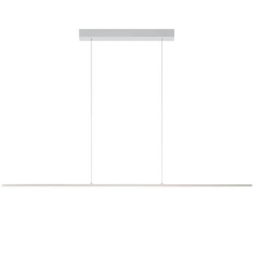 LED hanglamp Margita, lengte 148 cm, zilver