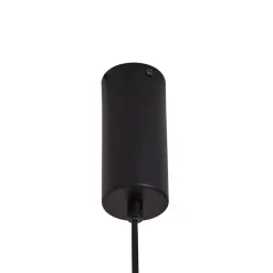LED hanglamp Savete, rookgrijs, glas, Ø 12 cm