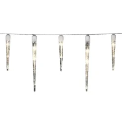 LED ijspegels lichtgordijn met 32 pegels 7,75m
