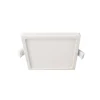 LED inbouwlamp Alya wit 12x12cm 3.000 K