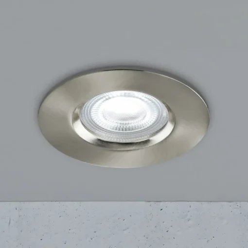 LED inbouwlamp Don Smart, RGBW, nikkel