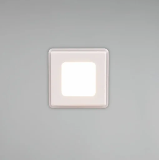 LED inbouwlamp Nimbus IP44 8,5x8,5cm 830 wit