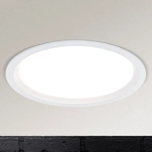 LED inbouwlamp Spock dimbaar Ø 17 cm wit