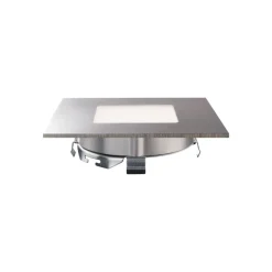 LED inbouwlamp voor inbouwdozen, zilver