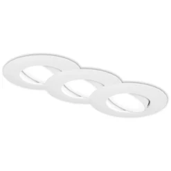 LED inbouwspot 7597 3er IP65 4.000 K wit
