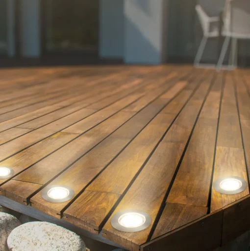 LED inbouwspot 3916032 IP67 12 V 3-delige startset Ø 4,5cm pot