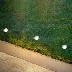 LED inbouwspot 3922034, IP65, 12 V, startset van 3, Ø 3,5 cm