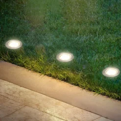 LED inbouwspot 3914032 IP67 12V 3xstarter set 4,5cm roestvrij staal