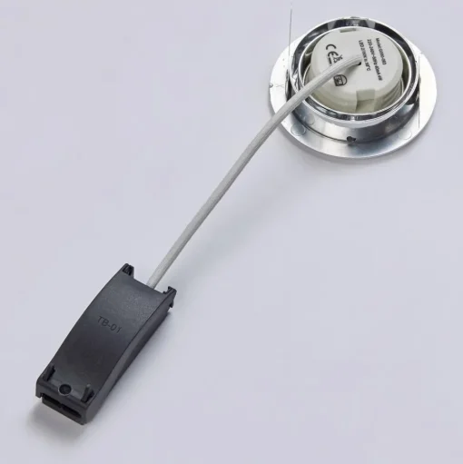 LED inbouwspot Andrej, rond, aluminium