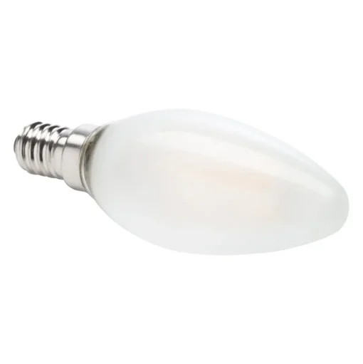 LED kaars E14 4W 2.700K 3 per set 470lm mat