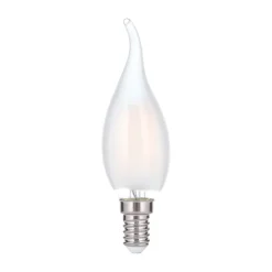 LED kaars E14 4,5W windstoot 2.700K mat dimbaar