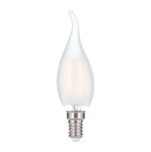 LED kaars E14 4,5W windstoot 2.700K mat dimbaar