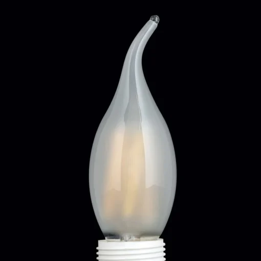 LED kaars E14 4,5W windstoot 2.700K mat dimbaar