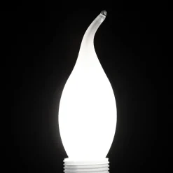 LED kaars E14 4,5W windstoot 2.700K mat dimbaar