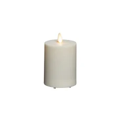 LED kaars IP44 crème wit glad Hoogte 13cm
