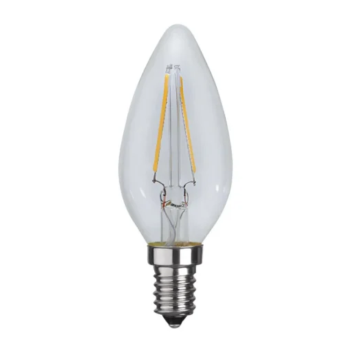 LED kaarslamp C35 filament E14 1,5W 2.700 K