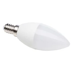 LED kaarslamp E14 5,5W 2.700K set 3+1 470lm mat