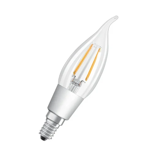 LED kaarslamp E14 4W warmwit dimbaar helder