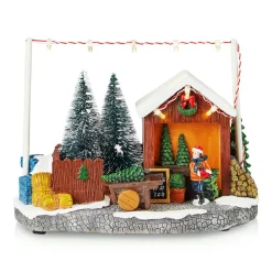 LED kerstdecoratie Elta, batterij, USB, hoogte 13,5 cm