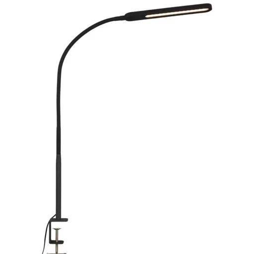LED klemlamp Servo, dimbaar, CCT, zwart