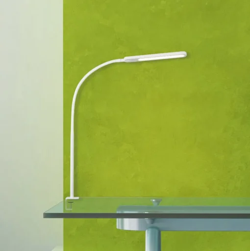 LED klemlamp Servo, dimbaar, CCT, wit