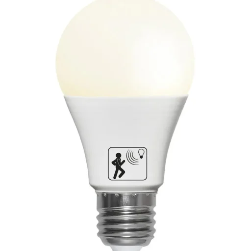 LED lamp A60 E27 4,8W 2700K met bewegingsmelder