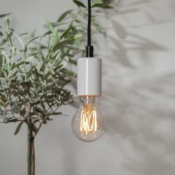 LED lamp A60 filament E27 3,8W 1800K dimbaar