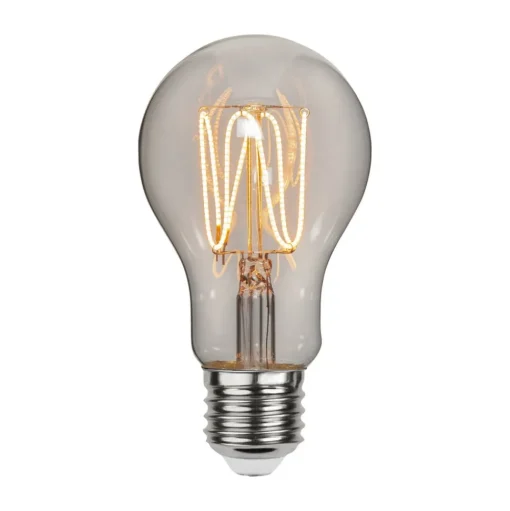 LED lamp A60 filament E27 3,8W 1800K dimbaar