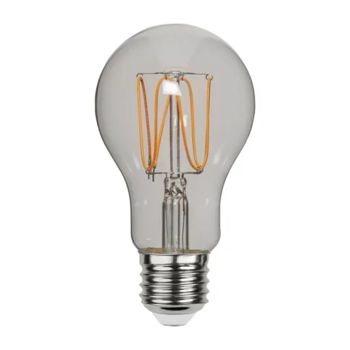 LED lamp A60 filament E27 3,8W 1800K dimbaar