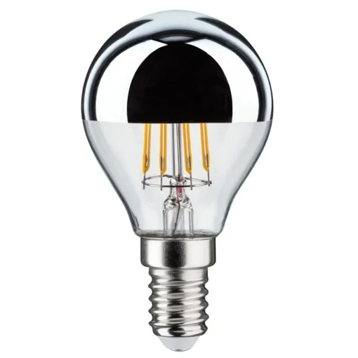 LED lamp E14 827 hoofdspiegel zilver 4.8W dimbaar