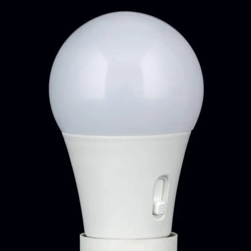 LED lamp E27, 7,3 W, CCT, opaal, 806 lm, dimbaar