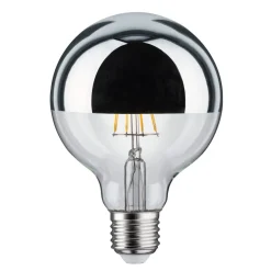 LED lamp E27 827 6.5W hoofdspiegel zilver