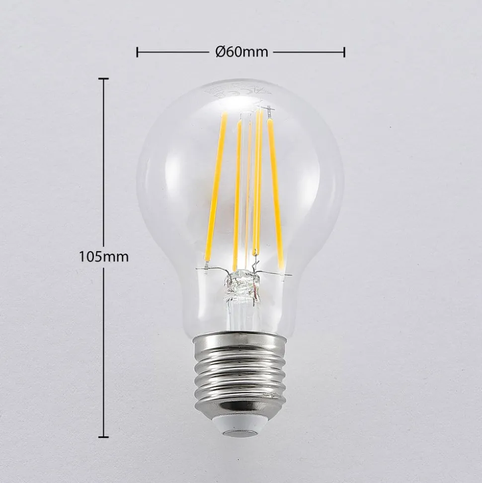 LED lamp E27 A60 6,5W 827 3-Step-dimmer 2 per set