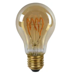 LED lamp E27 A60 4W 2.200K amber dag/nacht sensor