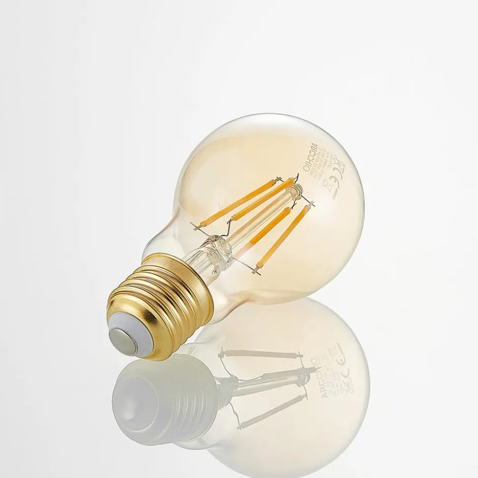 LED lamp E27 A60 6,5W 2.500K amber 3-step-dimmer