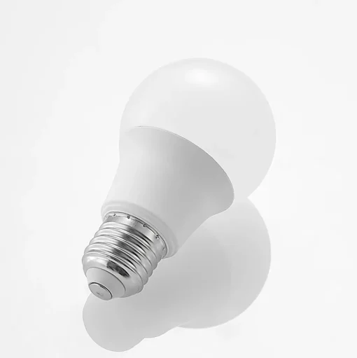 LED lamp E27 A60 8W 3.000K opaal, 2 per set