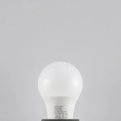 LED lamp E27 A60 8W 3.000K opaal, 2 per set