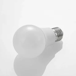 LED lamp E27 A60 4,9W 3.000K opaal 3 per set
