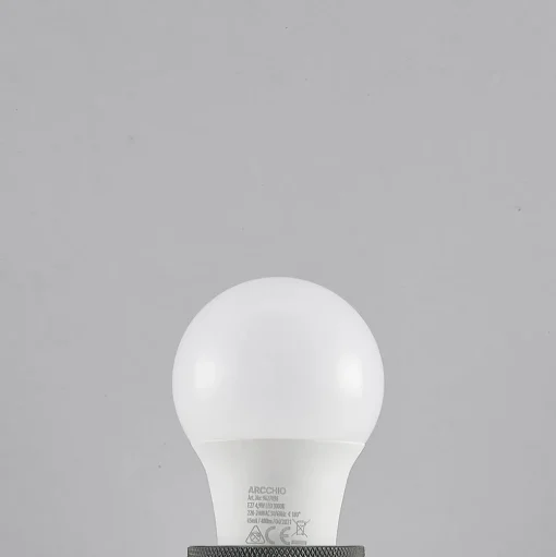 LED lamp E27 A60 4,9W 3.000K opaal 3 per set