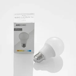 LED lamp E27 A60 4,9W 3.000K opaal 10 per set
