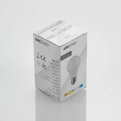 LED lamp E27 A60 4,9W 3.000K opaal 10 per set