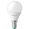 LED lamp E14 druppel 4,9W, opaal, universeel wit