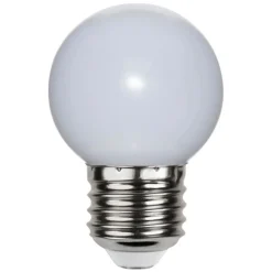 LED lamp E27 G45 voor lichtkettingen, wit 2.700K