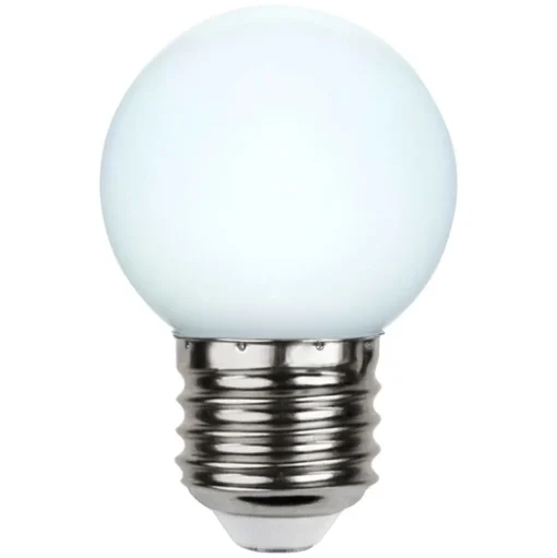LED lamp E27 G45 voor lichtkettingen, wit 6.500K