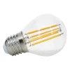 LED lamp E27 G45 4,5W filament helder 827 dimbaar