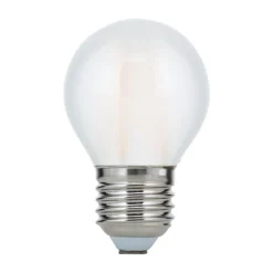 LED lamp E27 G45 4,5W mat 827 dimbaar