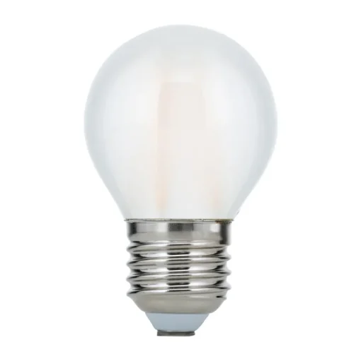 LED lamp E27 G45 4,5W mat 827 dimbaar