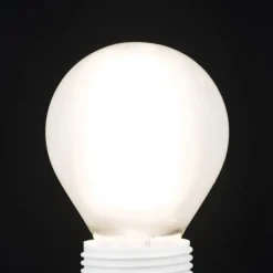 LED lamp E27 G45 4,5W mat 827 dimbaar
